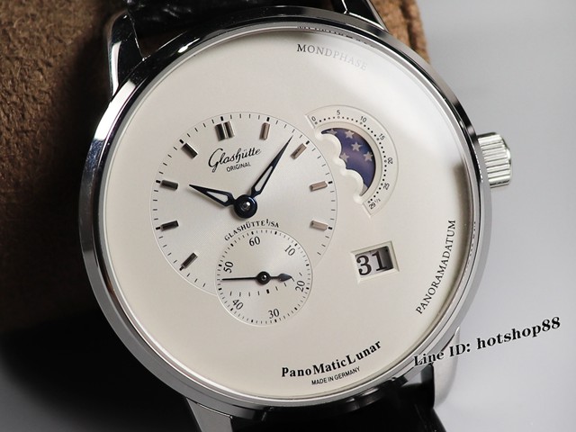 格拉苏蒂原创偏心系列腕表 Glashütte Original男士手表 gjs1070